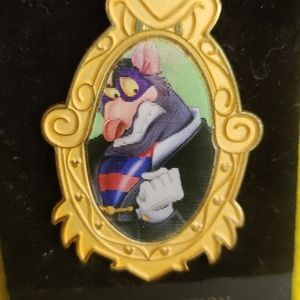 Disney Pin Professor Ratigan Lenticular